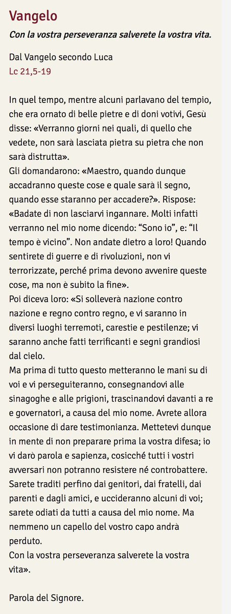 pregarelaparola's tweet image. #pregare la Parola di oggi: temere, lavorare, perseverare 💪🏻 
#VangeloDiOggi #vangelodelgiorno