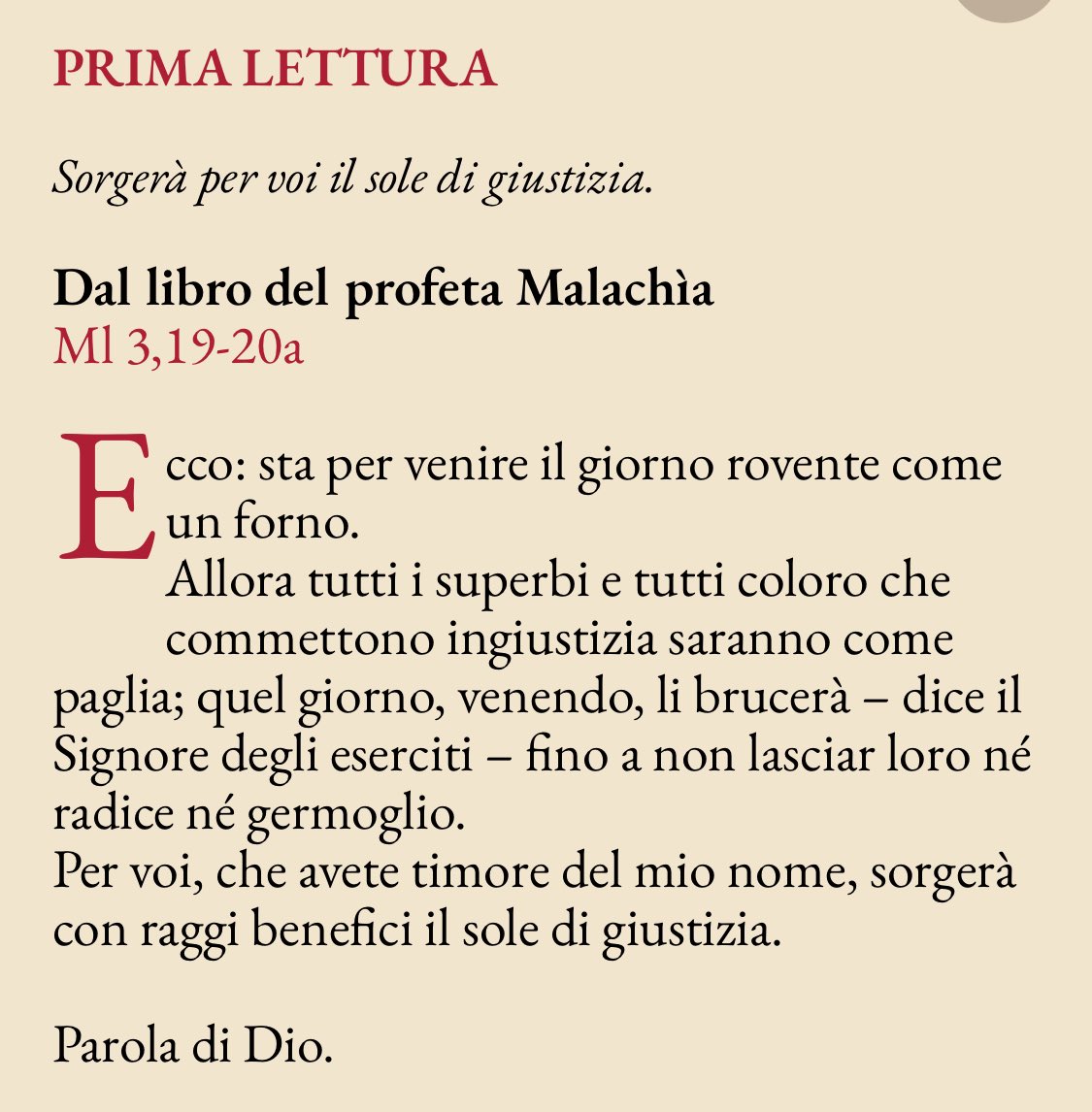 pregarelaparola's tweet image. #pregare la Parola di oggi: temere, lavorare, perseverare 💪🏻 
#VangeloDiOggi #vangelodelgiorno