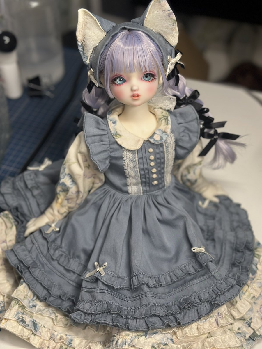 mionyanyanyan's tweet image. 可愛い💕
猫ちゃんだ🐱

👗∶@ancienne_ks