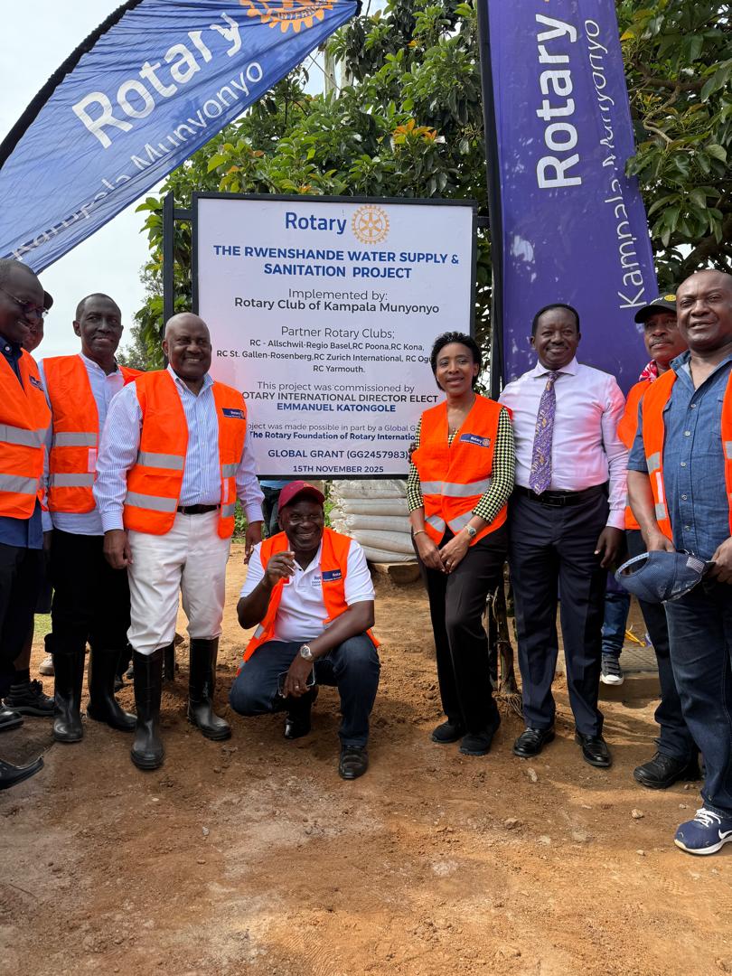Emmanuel_Rotary's tweet image. Yesterday, I had the honor of commissioning a Rotary Water Project in a remote pastoral village in Western Uganda, a transformative initiative led by the Rotary Club of Kampala Munyonyo, together with international Rotary partners mobilized by PDG Urs Herzog of Switzerland.
This…
