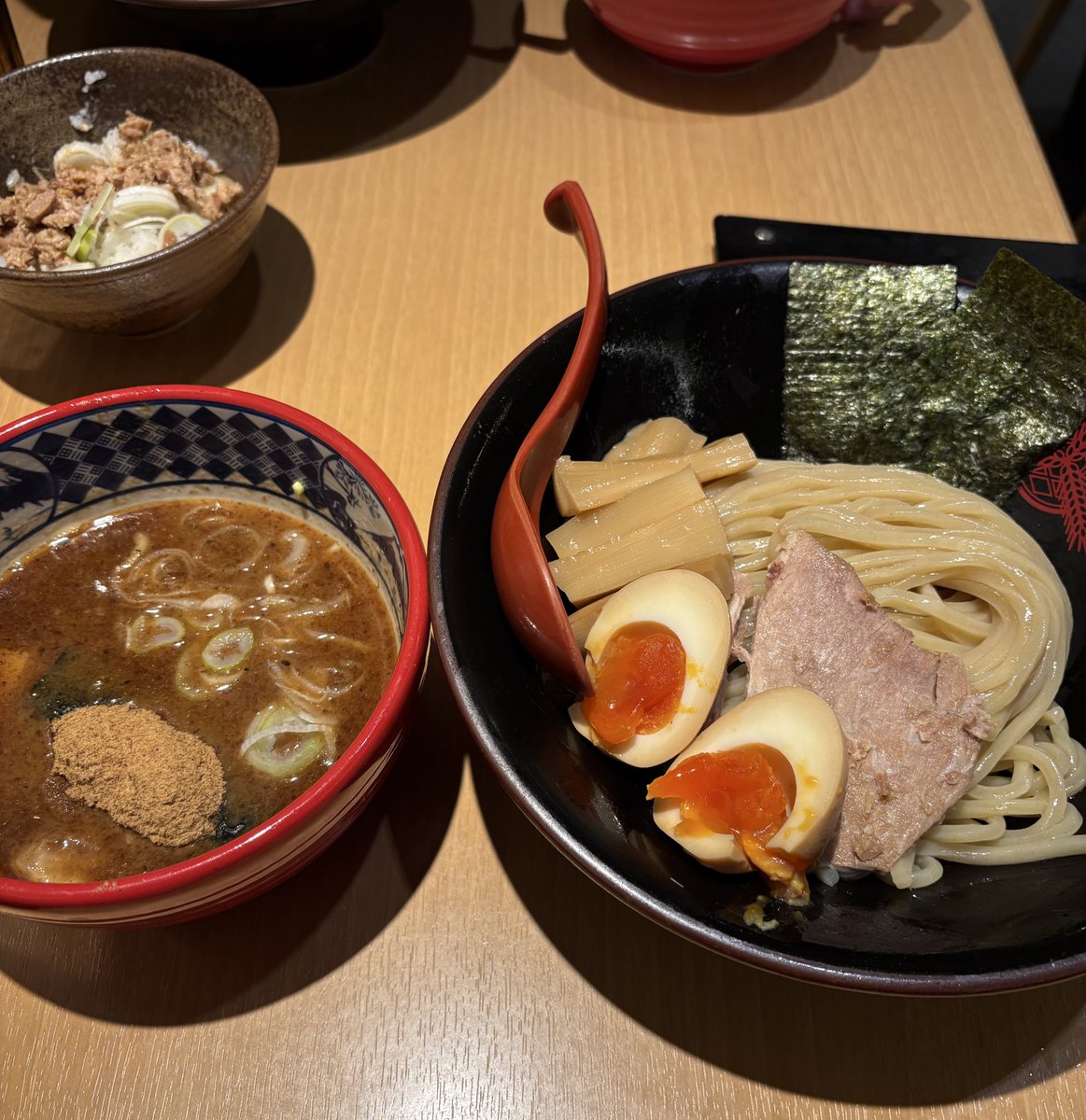 魚介系のつけ麺のお店です🍜
美味しかったです😋