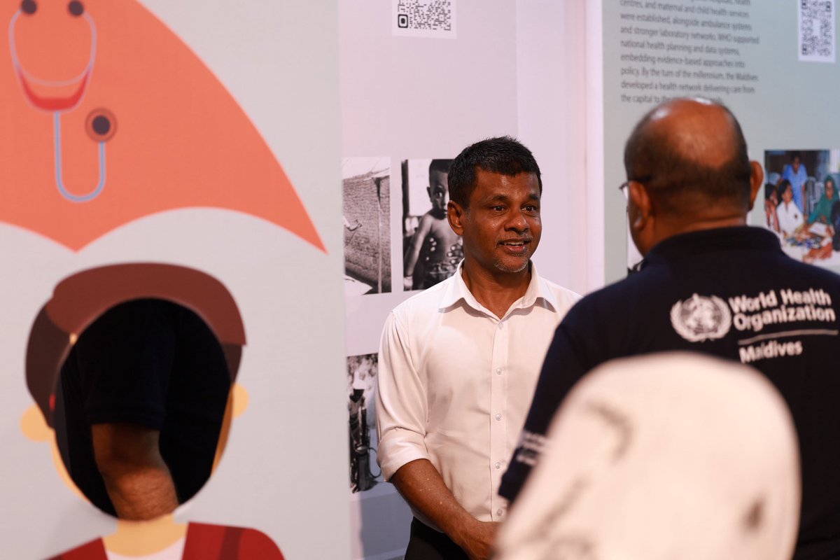 MoHmv's tweet image. Minister of Health  @ANazim2019 visited the stalls at Health Expo 2025, engaging with organisations, hospitals, NGOs, regional facilities, and partners showcasing their health services and activities.

#HealthExpo2025 #MOH