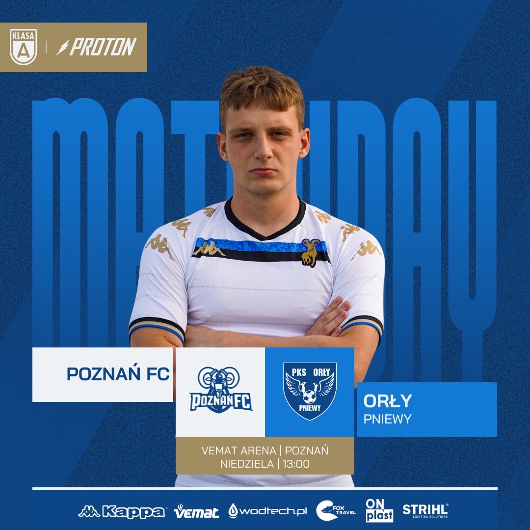 poznanfc's tweet photo. MATCHDAY! Ostatni w tym roku 🥹

🏆 Poznań FC vs Orły Pniewy
🏟️ Vemat Arena | Poznań
🕐 13:00

🏆 Patria Buk II vs Poznań FC II
🏟️ ul. Sportowa 14 | Buk
🕑 14:00

Sen zimowy już za rogiem, trzeba zostawić po sobie dobre wrażenie 🔥🖤💙 https://t.co/zT6iFW56hP