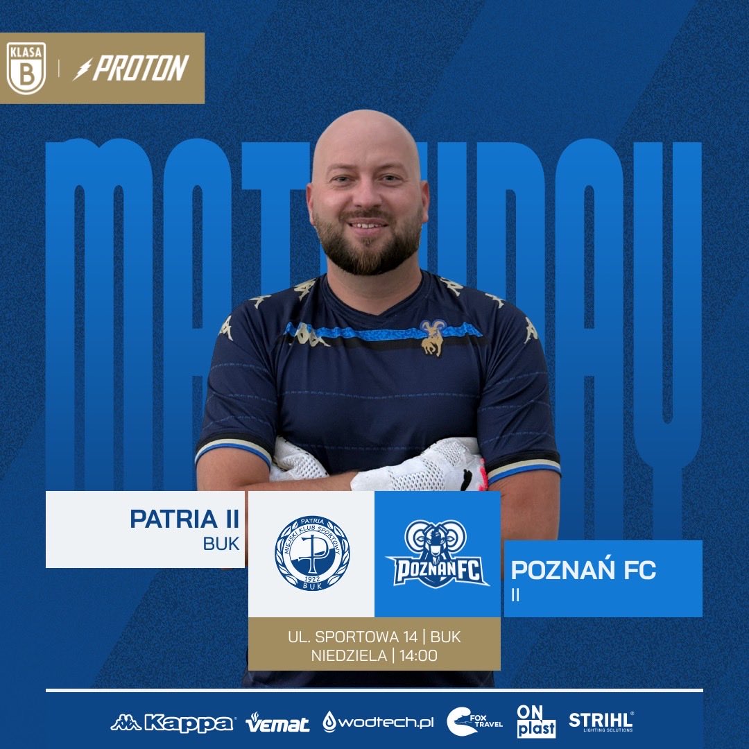 poznanfc's tweet photo. MATCHDAY! Ostatni w tym roku 🥹

🏆 Poznań FC vs Orły Pniewy
🏟️ Vemat Arena | Poznań
🕐 13:00

🏆 Patria Buk II vs Poznań FC II
🏟️ ul. Sportowa 14 | Buk
🕑 14:00

Sen zimowy już za rogiem, trzeba zostawić po sobie dobre wrażenie 🔥🖤💙 https://t.co/zT6iFW56hP
