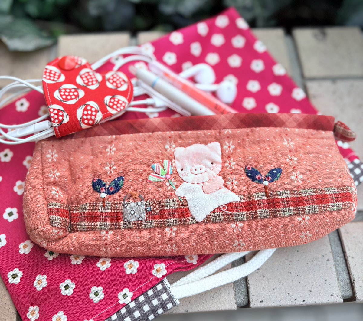 🐤ママさんの作品、めっちゃ可愛いです♥️ꔛᵎᵎᵎ 踊りながらお掃除