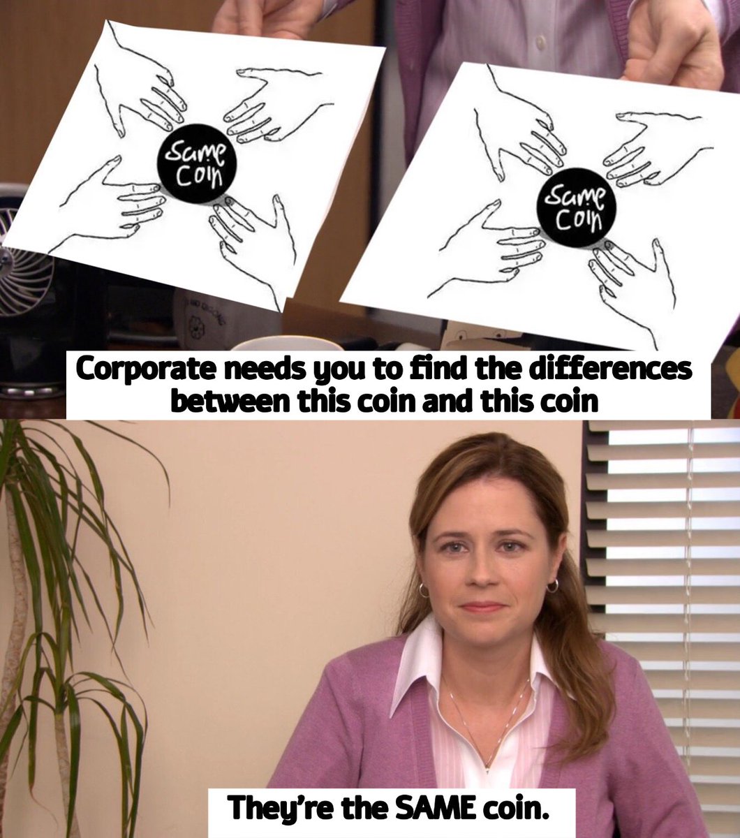 Trenches are saved. Everyone buys the same coin.