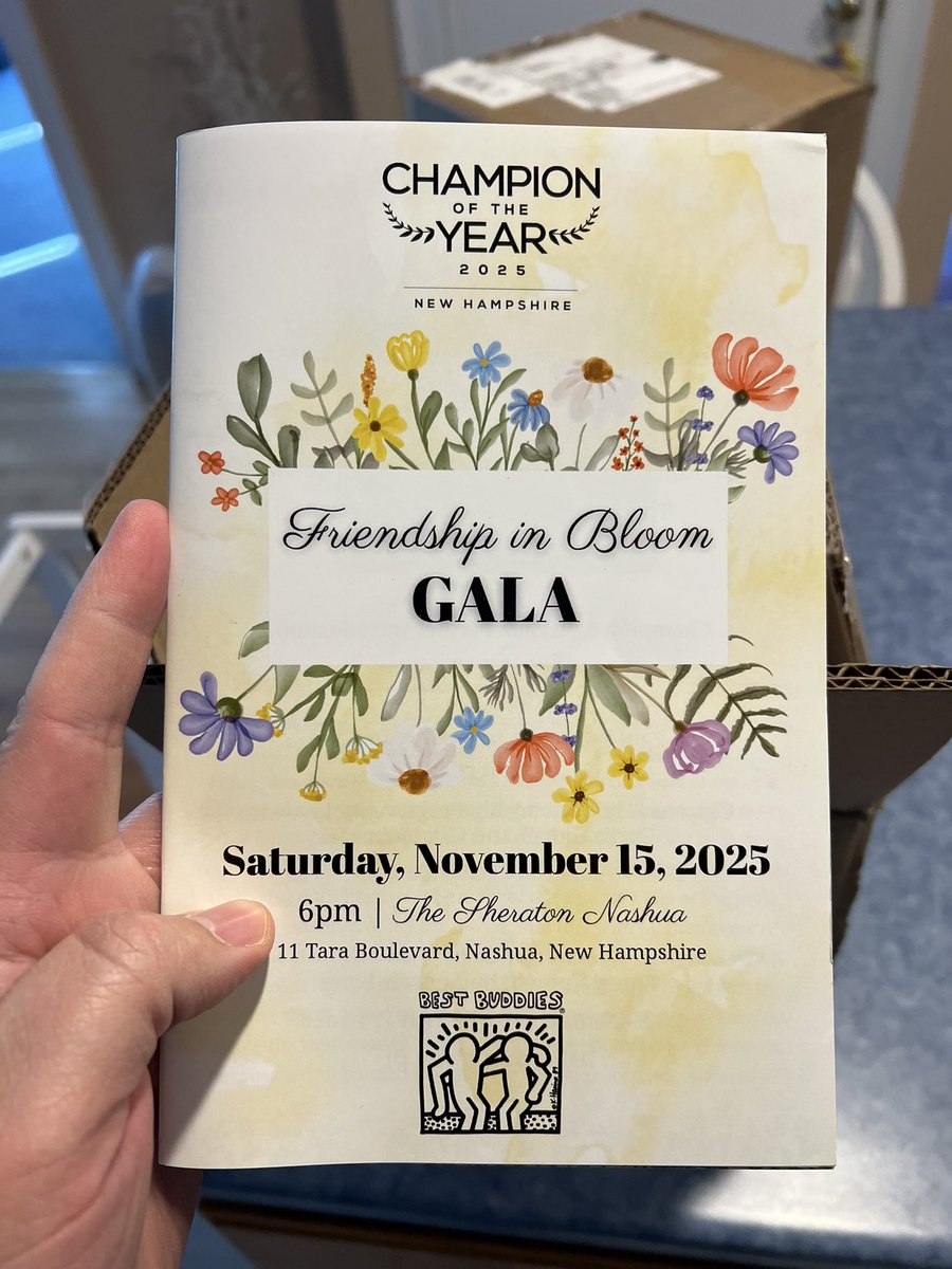 #Honored to receive the Above and Beyond Award at the #BestBuddiesNH Gala. #Grateful for my buddy James, my family, the staff, and the Advisory Board. #InclusionMatters and this community proves it. #ThankYou