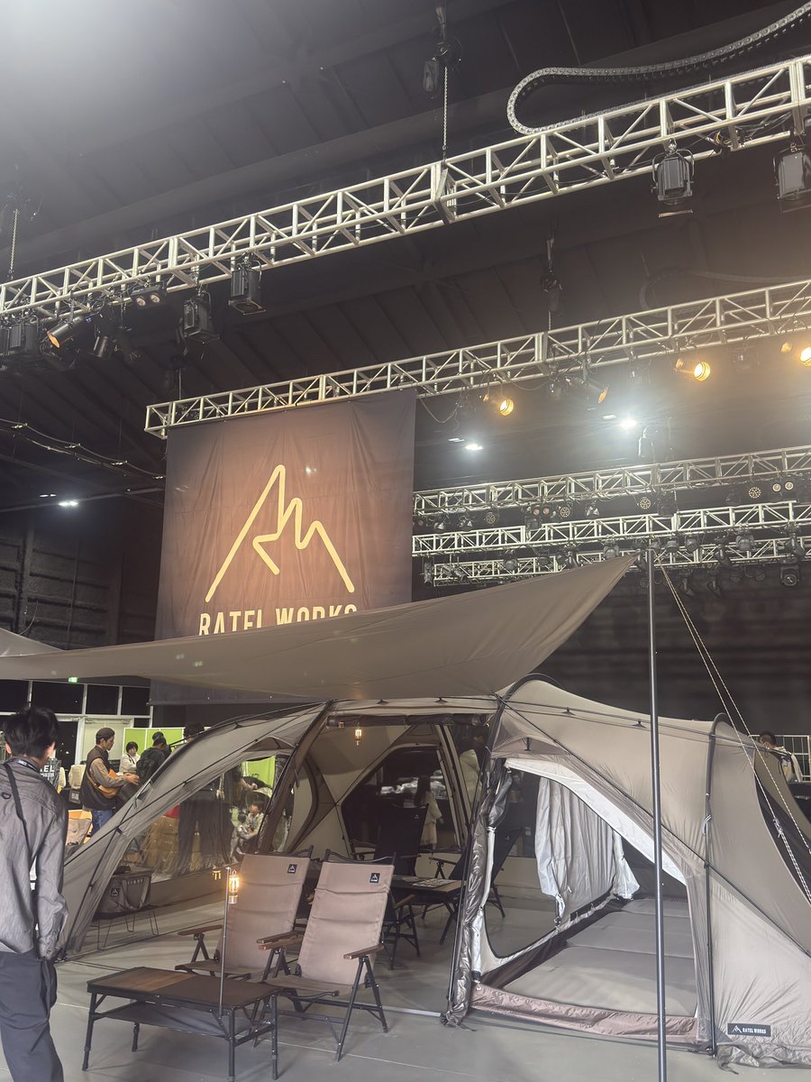 KAZZ_THANX's tweet image. テント当てに来ました🫡

#RATELWORKS
#ラーテルワークス
#REALIZATION