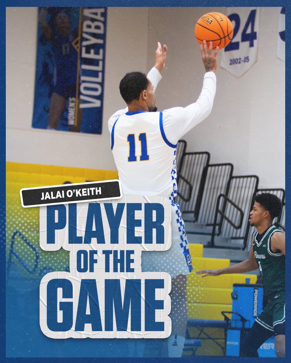 NanooksMBB's tweet image. Another double-double for Jalai!

Jalai O&apos;Keith earns today&apos;s Player of the Game after his 23-point, 11-rebound performance against Chaminade.

#NanookNation x #gnacmbb