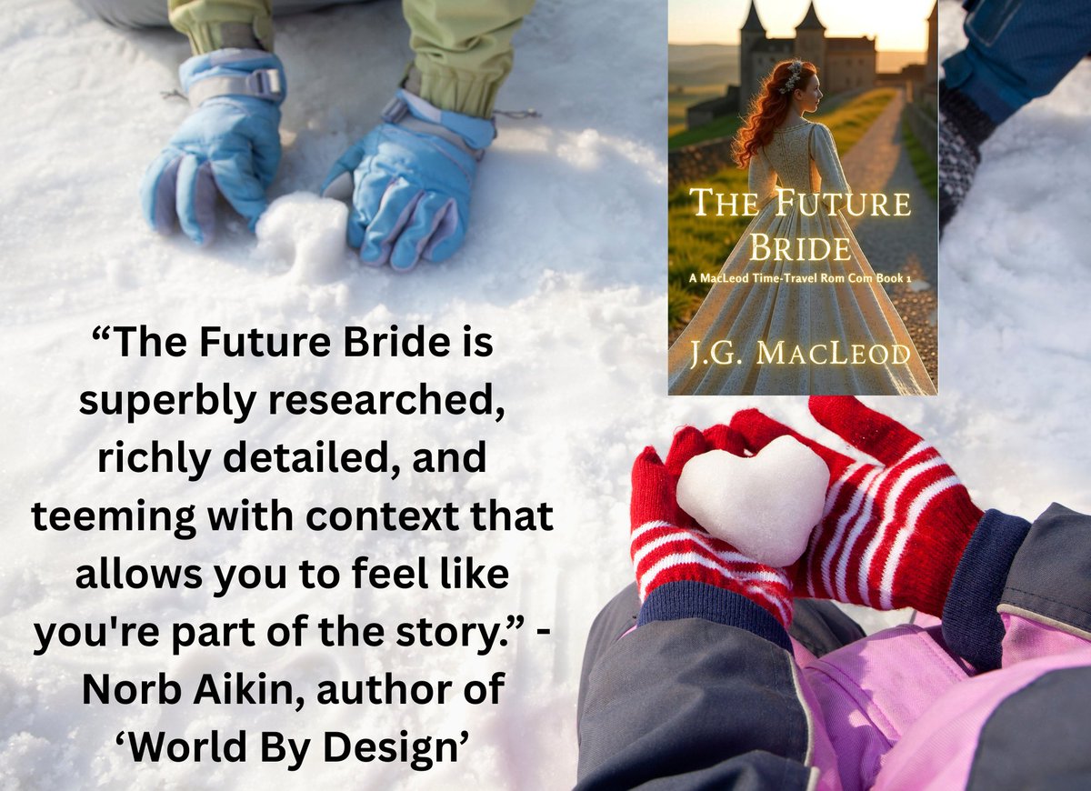 "Story has great pace, well developed characters and the use of Scottish dialogue brings the reader back in time."
amazon.com/Future-Bride-M…

#hiking #outdooradventures #timetravel #SecondChances #booklovers #SundayMorning  #sundaybrunch #weekendmood