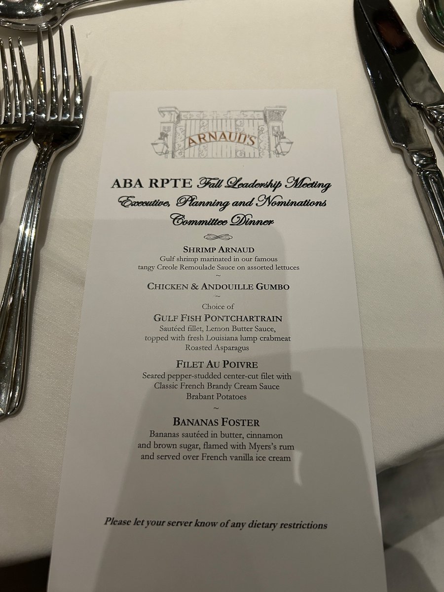 scottschwef's tweet photo. Wrapped up my first-ever visit to New Orleans for an ABA @rptelaw  leadership meeting. It was a quick but memorable trip—productive discussions with colleagues, time to explore the sights of the city, and even the chance to join a second line parade. https://t.co/rQtoClOwLl