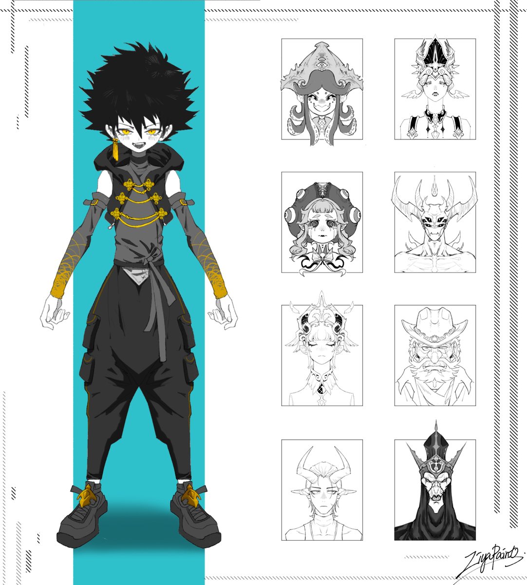 ZiyaPaint's tweet image. some homework i&apos;ve been working on last month
自在涂形堂平面設計

#homework #lineart