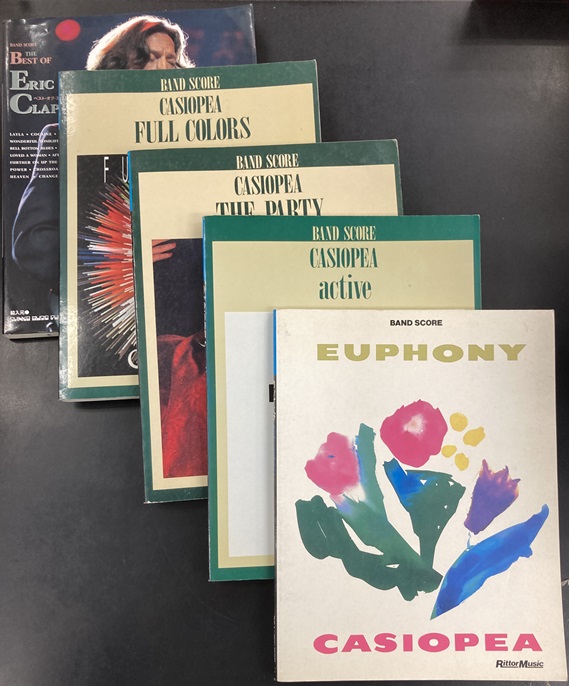 【希少品あり】バンドスコアまとめ売り □中古□ 11/16(日) 希少バンドスコア10点入荷!! スクエア,カシオペア