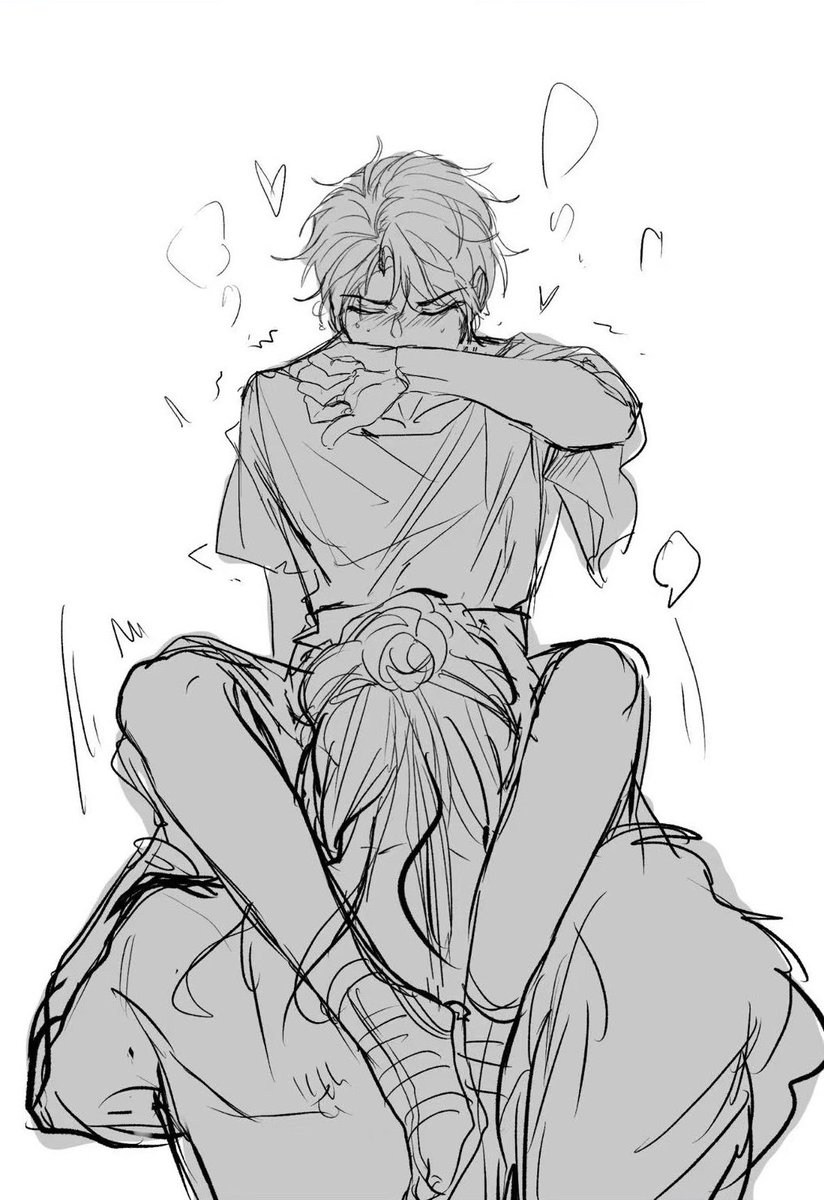 kani_cherrypie's tweet photo. 简单画了一个很想看的场景……请不要介意我的潦草！🥹

#sharpwolf https://t.co/EoiQUMYjJM