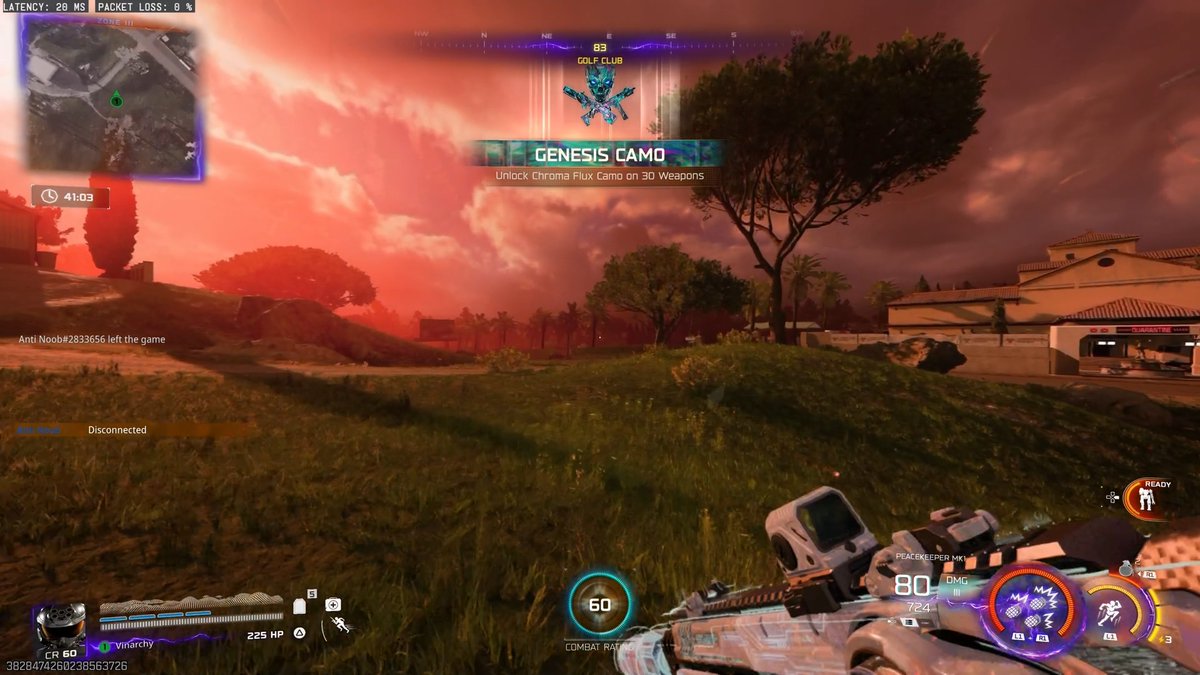 Vinarchy's tweet image. 1st in the World to unlock Genesis on #BlackOps7 ✅