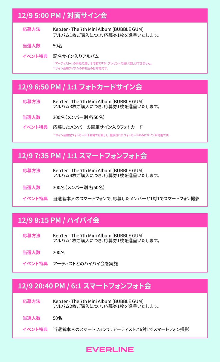 🎁] #Kep1er #케플러 The 7th Mini Album [BUBBLE GUM] WINNERS