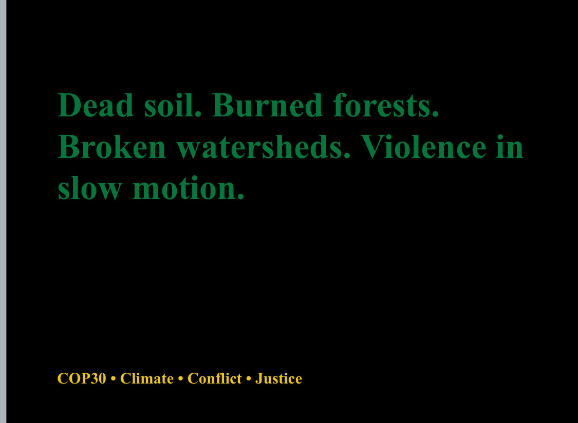 Lwam2324's tweet photo. Humanitarian crises and environmental crises are not separate.
When millions flee, forests become fuel.
When forests fall, water disappears.
When water goes, famine follows.
It is one chain of survival.
@UNICEF @UNFPA @UN_Women @WHO
#ClimateJustice #RightToSurvive
@Lwam2324 https://t.co/9jSpRVX4gV