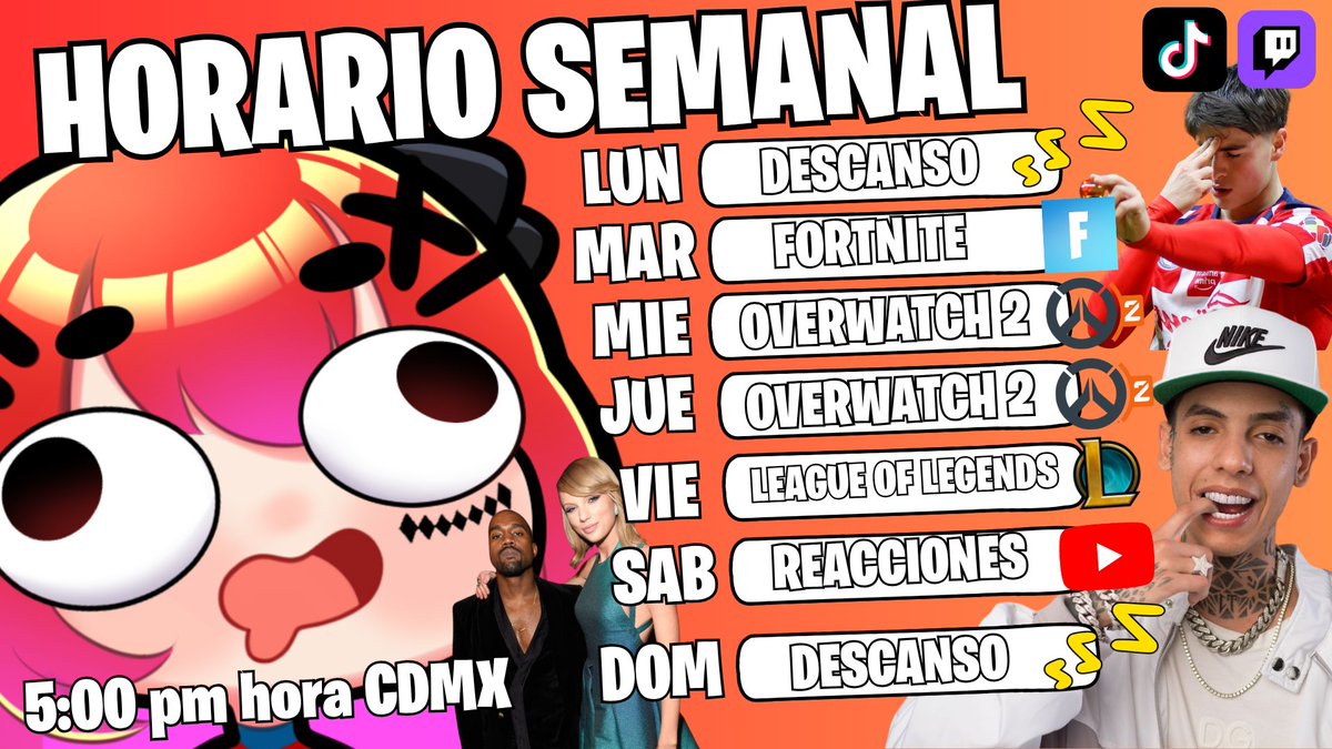 saitodesuvt's tweet image. ⭐Mi horario semana del 17 del 23 de Nov 👻🔥

Me pueden ver por Twitch y tiktok 👇

🟣twitch.tv/saitodesuvt 🫵
⚫tiktok.com/@saitodesuvt

#VTuber #VtuberSetup #VtuberDirecto #VtuberLatam #VtuberES #marchagenz #GeneracionZ  #GeneraciónZ  #MarchaNacional #marchaporelagua…