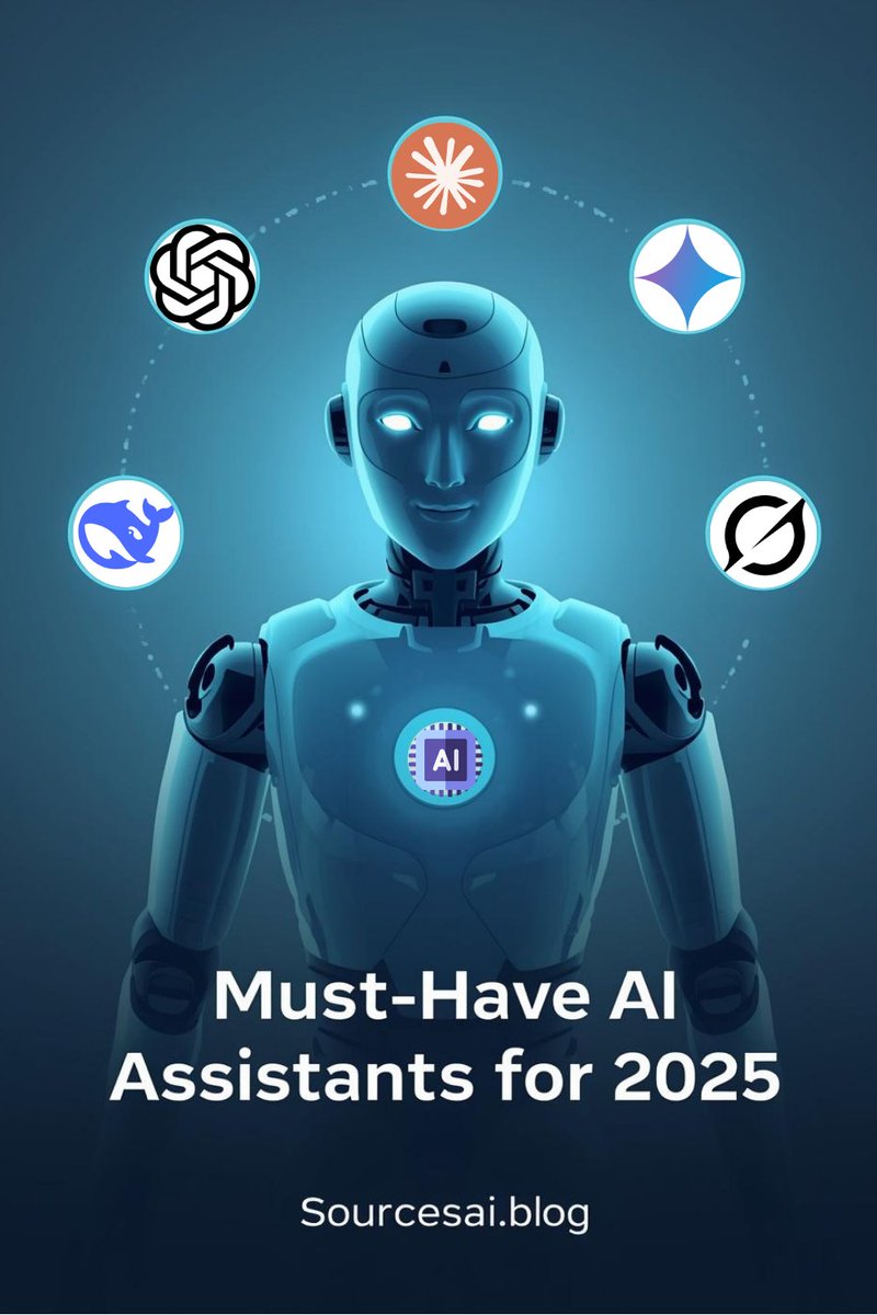 SourcesAI's tweet image. 2025 must-haves are here! 🔥
These AI assistants handle writing, automation &amp;amp; more.
See the full list on👉 sourcesai.blog/2025/11/top-5-…
#BestAItools #AIAutomation #ChatGPT #Claude #Gemini #Grok #deepseek