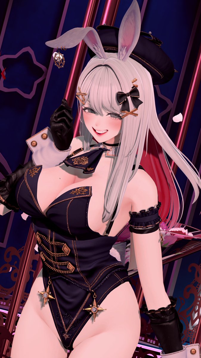 ちょい離れて表情差分