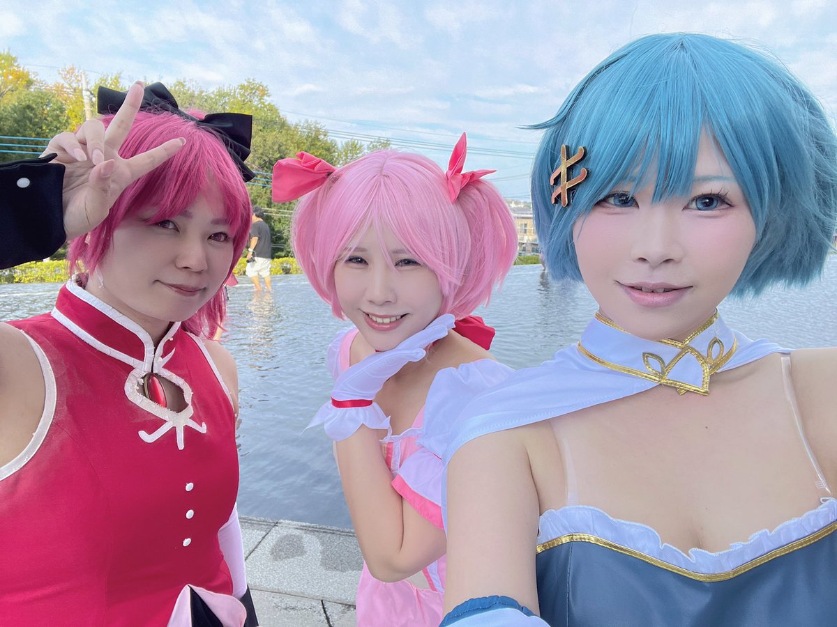 777_pirika_c's tweet photo. そくほうさやかちゃんー！まどかと杏子といっしょ！ #アコスタところざわ https://t.co/1A0ObLS9vp