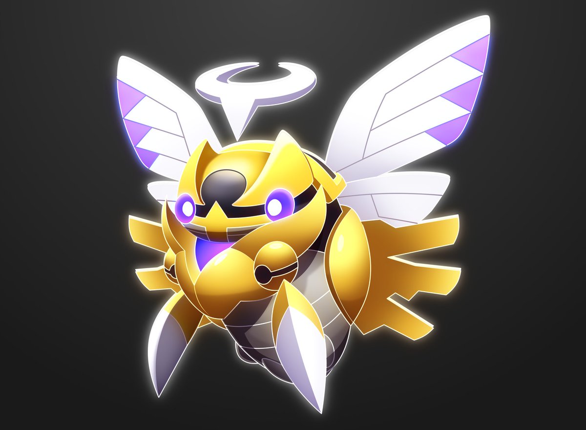 I absolutely love this trend!
Here's my idea for a deviant Pokemon 😁

"A wounded Nincada could not escape its shell as it evolved, remaining trapped in a cage of constant life and death for eternity" 

#Pokemon #Fakemon
#DeviantPokemon
#PokemonLegendsZA