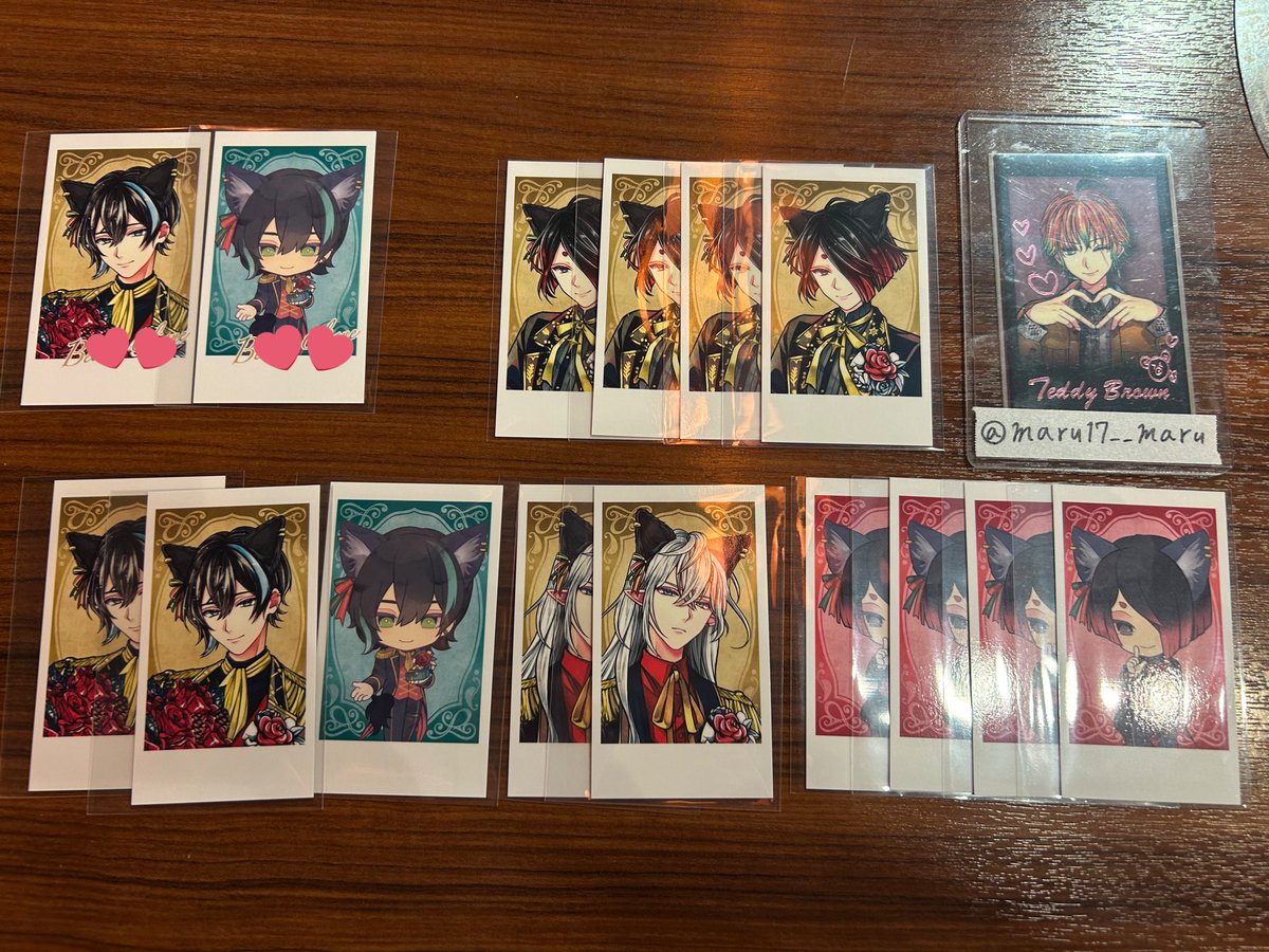 【交換】
あくねこ　悪魔執事と黒い猫　ナンジャ　ナンジャタウン　インスタントフォト風カード　

譲)
ベレン シロ ユーハン

求)
同絵柄
テディ

等身⇄等身 SD⇄SD 希望
♡はサイン入り
ただいまナンジャお手渡し可能
よろしくお願いいたします。