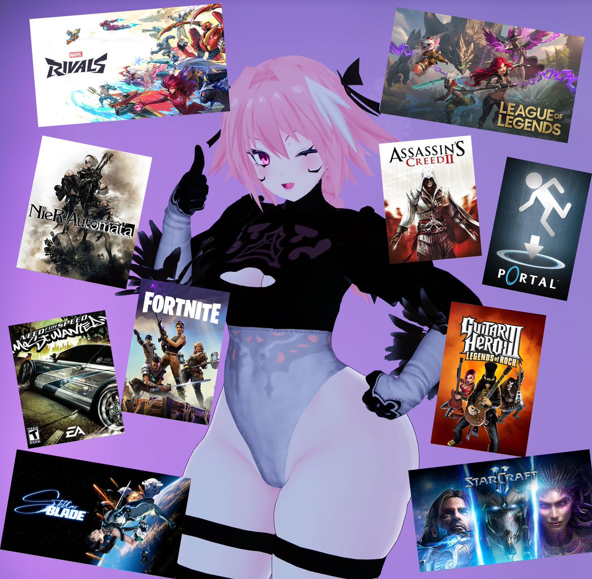 Bien tarde vi este trend pero tenía que hacerlo acá están 10 juegos para conocerme, y si fue complicado escogerlos xd