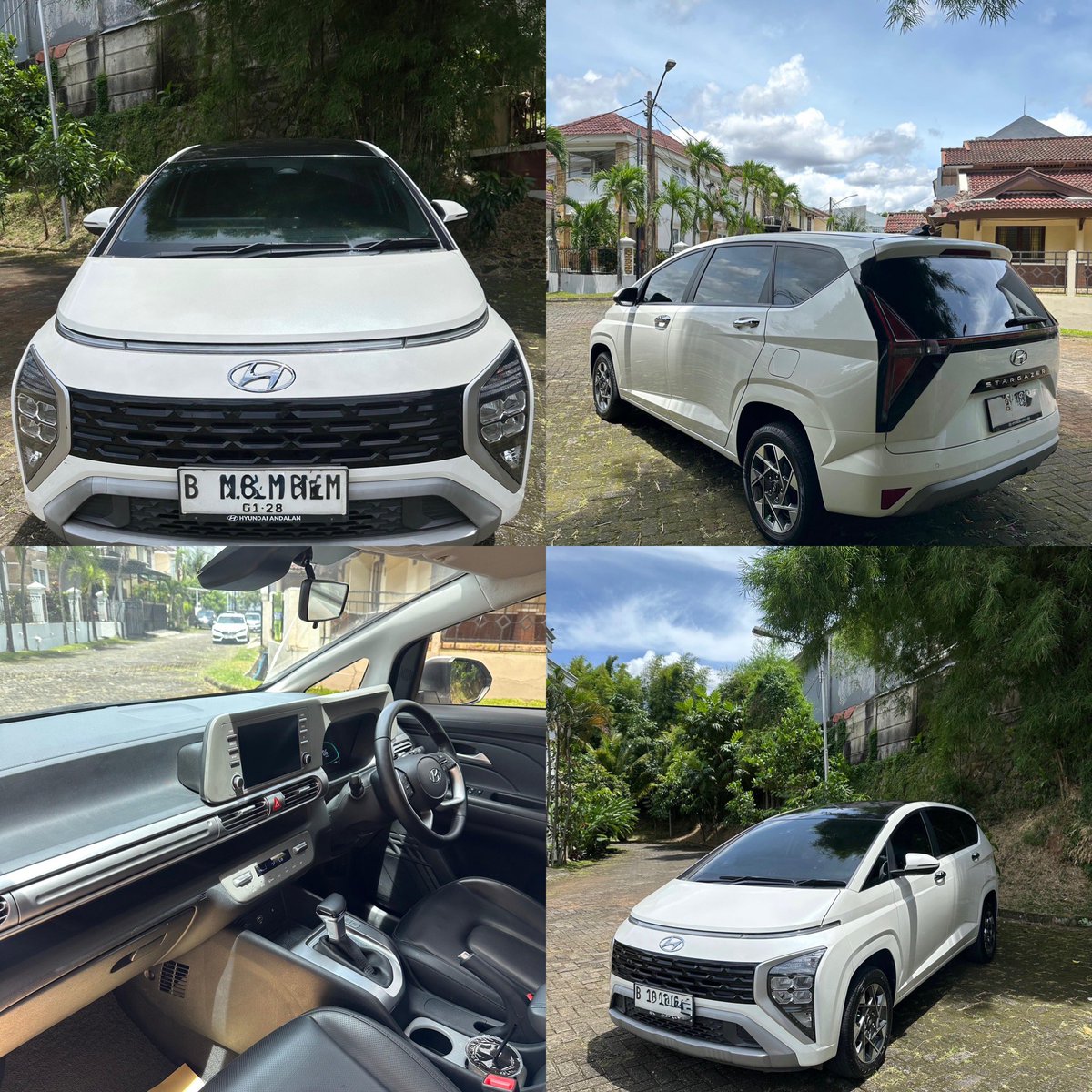 edoazhara's tweet image. Dijual
*𝗛𝘆𝘂𝗻𝗱𝗮𝗶 𝗦𝘁𝗮𝗿𝗴azer 𝗣𝗿𝗶me, Two Tone, Captain Seat, 1.5 2023*
Putih

Deskripsi kendaraan:
- STNK 2023 sd 2028 (NIK 2022)
- ⁠Tangan pertama
- ⁠Plat B Tangsel (genap)
- ⁠Pajak hidup 01/2026
- ⁠PKB 3,8jt / tahun
- ⁠Ban Goodyear (4pcs) baru.
210 juta Nego.