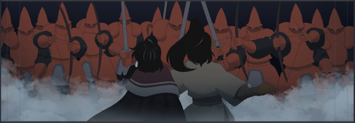 Zotaneth's tweet photo. Lotta knights at night in this one. Look at my webcomic!

https://t.co/LfbCIk39Pl

#fantasy #webcomic #comic #tapas #webtoon https://t.co/heuLYboKEE
