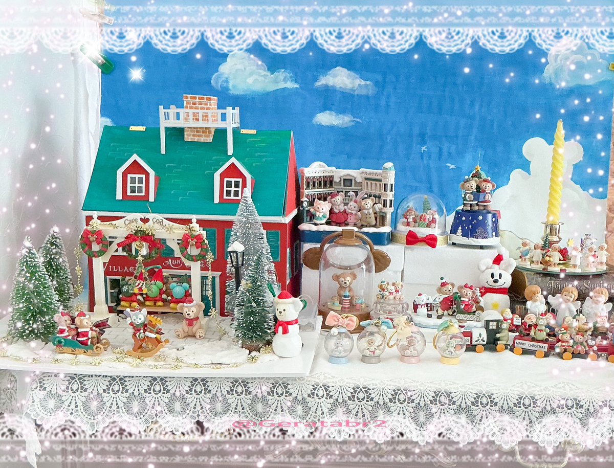 今年もクリスマス飾り出せました😊✨ここで皆さんが見てくださるので…じゃないと頑張れないです😅いつもありがとうございます！！