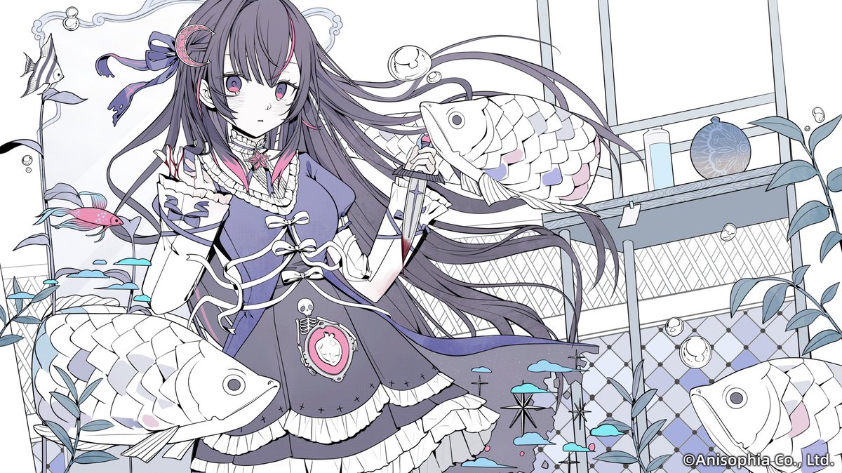 🐟在アニソフィア为音風いろは绘制了《ジェヘナ》的插图！🌙是演绎的情感充沛高音直击人心的一首歌，欢迎大家来听🥺🤲🏻
youtu.be/BUZjKz15g58?si…