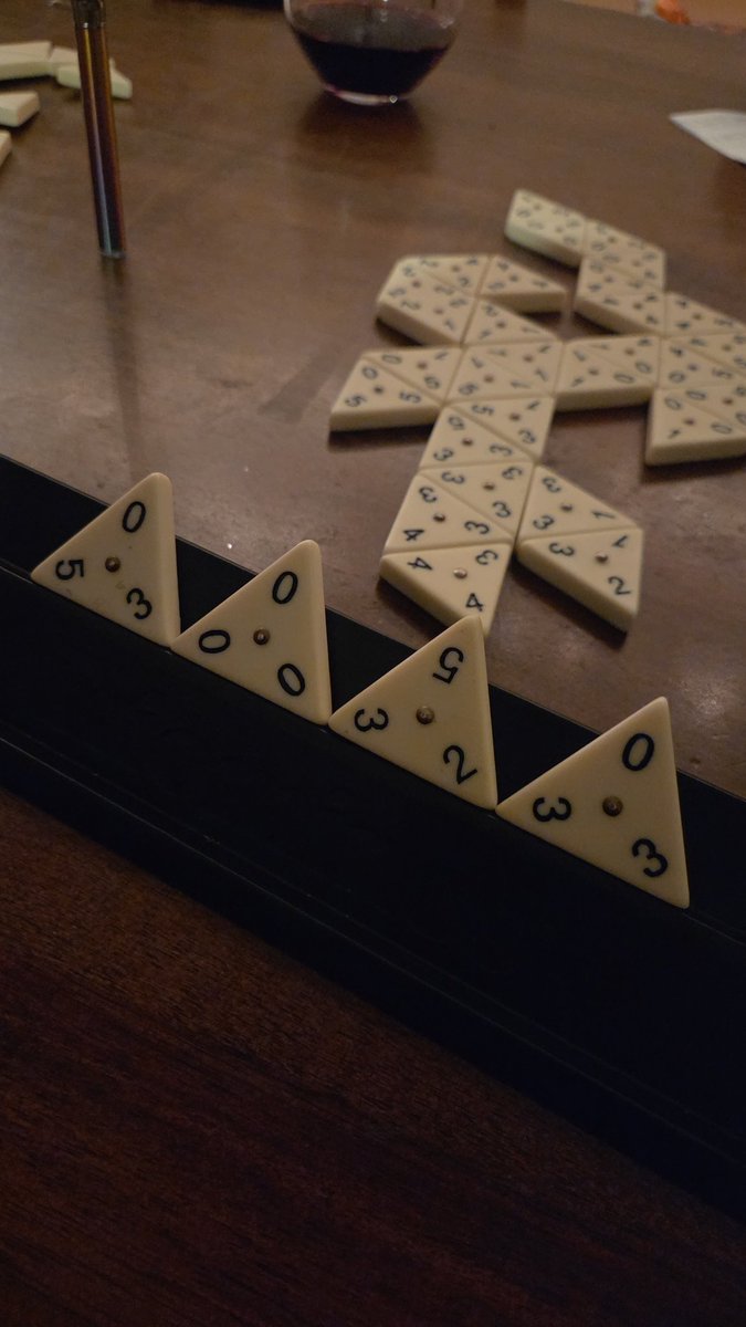 What ya know about that Tri-ominos.