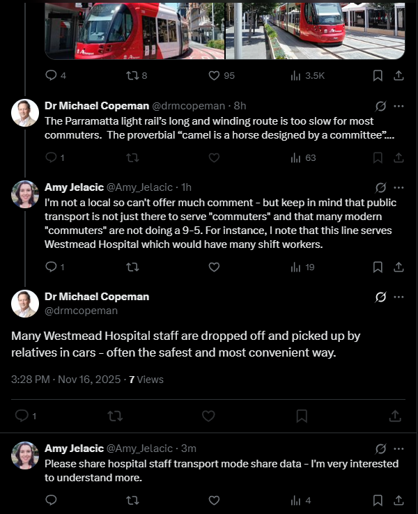 Very sad for me to see medical professionals prejudiced against public transport, which is a safe, cheap, and healthy way to get around. Many seem to be blinded by their own elite preferences.
Sadly blocked by the good doctor for asking him to verify his claim!