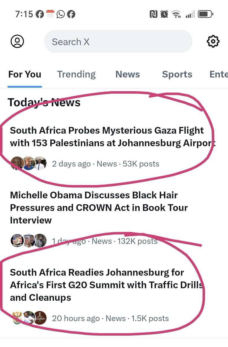 I mean ..these two headlines on the news feed together?