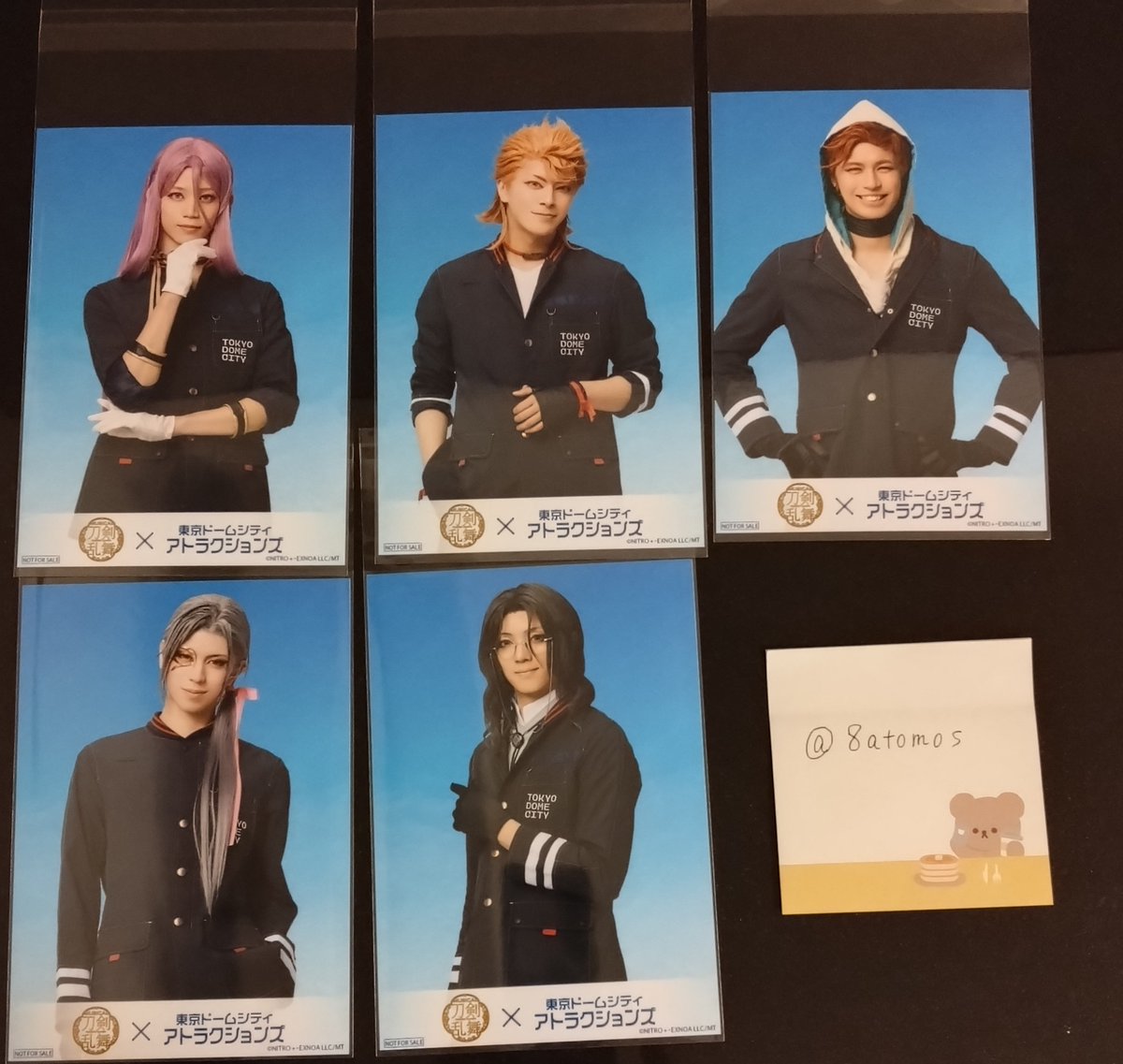 8atomos's tweet photo. 【交換】刀ミュ 十周年 東京ドームシティ  TDCA 　ブロマイド

譲)  三日月 岩融 今剣 大包平 大典太   小狐丸  桑名  日向  鬼丸  ソハヤ  蜂須賀 大般若 南海 浦島

求) 和泉守、 堀川

11/16の現在TDCにおります。終日現地手渡し。
検索からもお気軽にお声掛けください。 https://t.co/ZBKlU5d4Tz