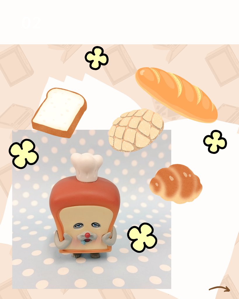 🍞好評発売中🍞 #ケンエレファント ▫️パンどろぼう フィギュア