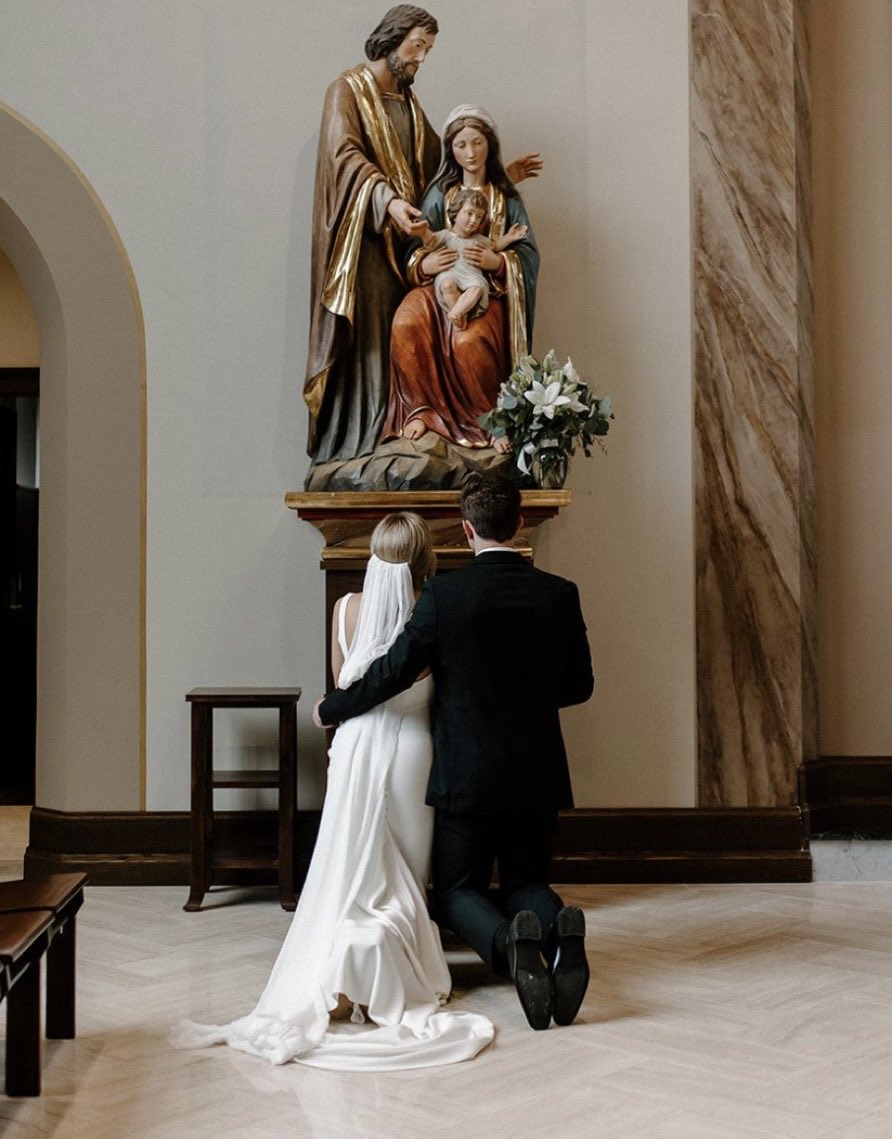 A marriage that looks to the holy family cannot fail.