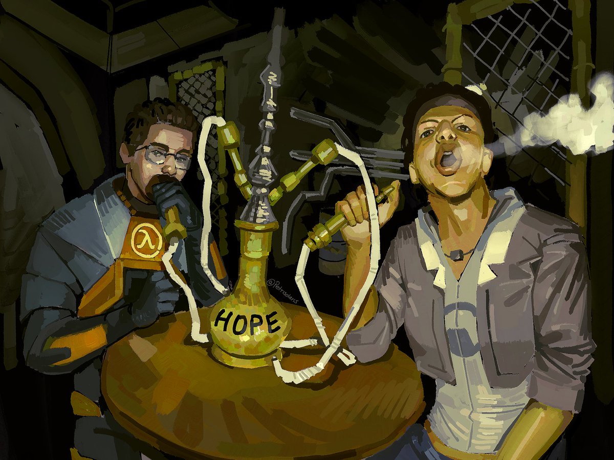 Petrisolaris's tweet image. Did someone say half life 3 on Tuesday ???