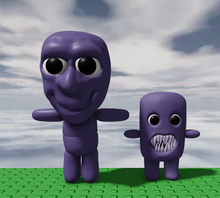 TehLeeLordLolz's tweet image. Ao oni and Fuwatti from my Blender workshop haha

#aooni #blendermodel #roblox #robloxmodel #helpmemakethistheblueonidemontruemode