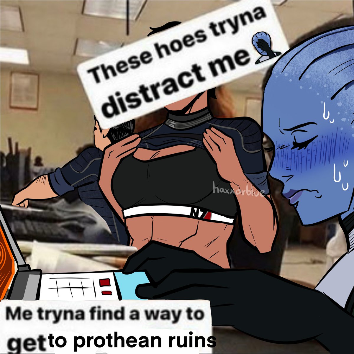 blue | playing bg3 and veilguard tweet media