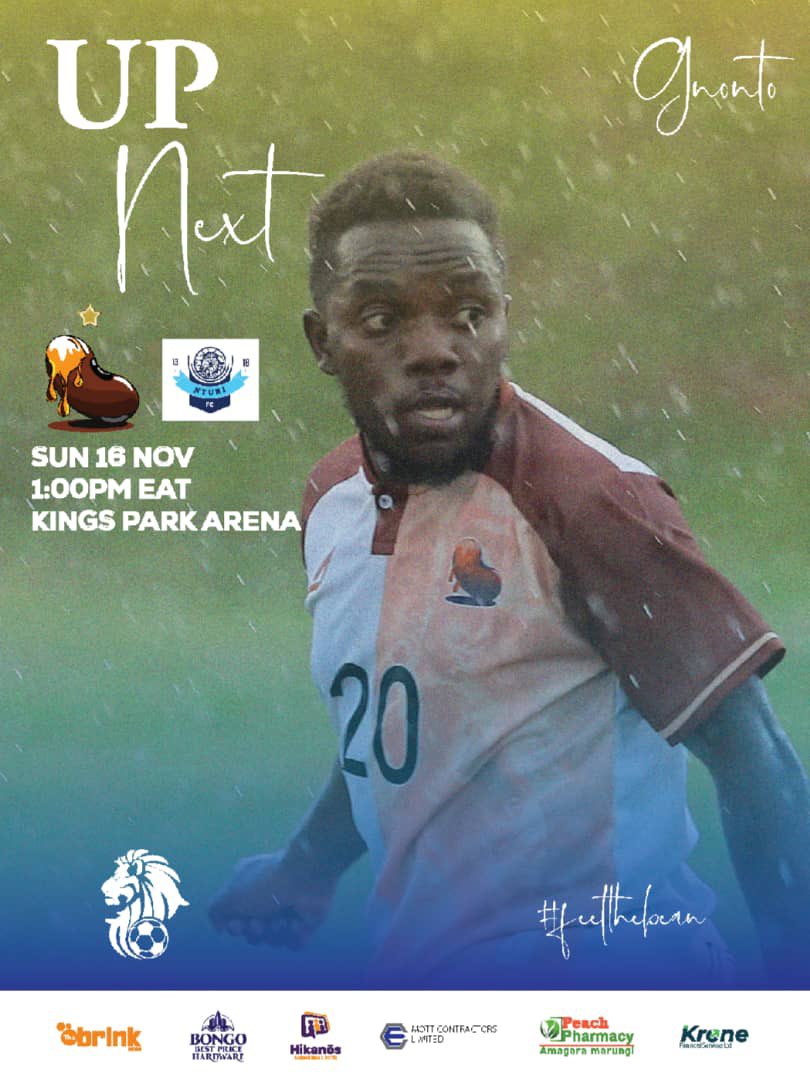 .<a href="/FcNturi/">Nturi FC</a> bros, let’s network at 1pm. #FeelTheBean