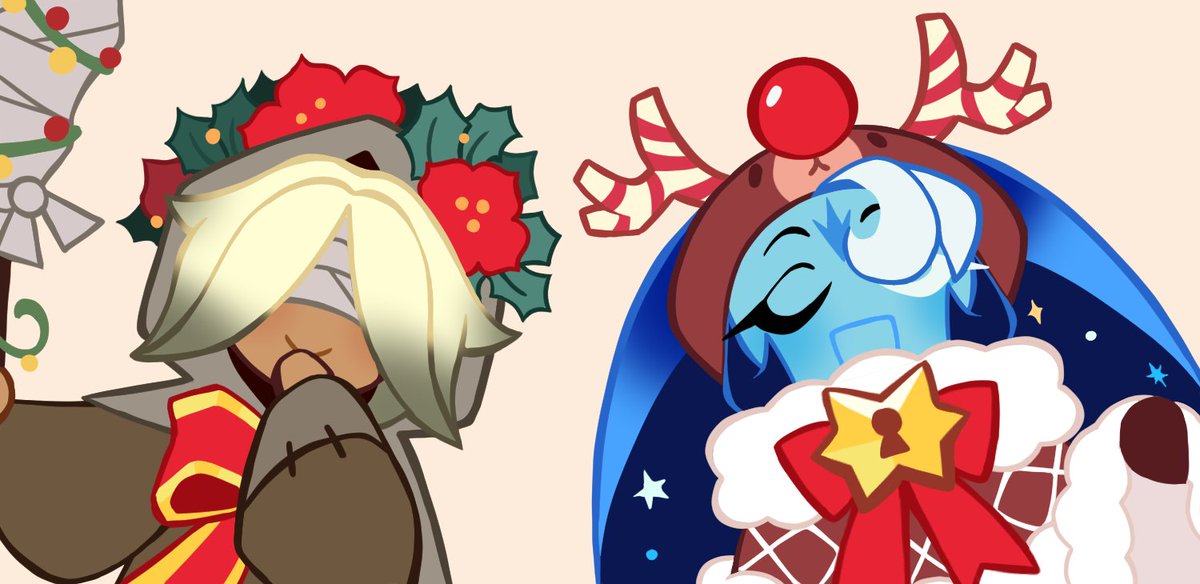 *throws healerfount christmas art at your face*

#healerfount #cookierunfanart