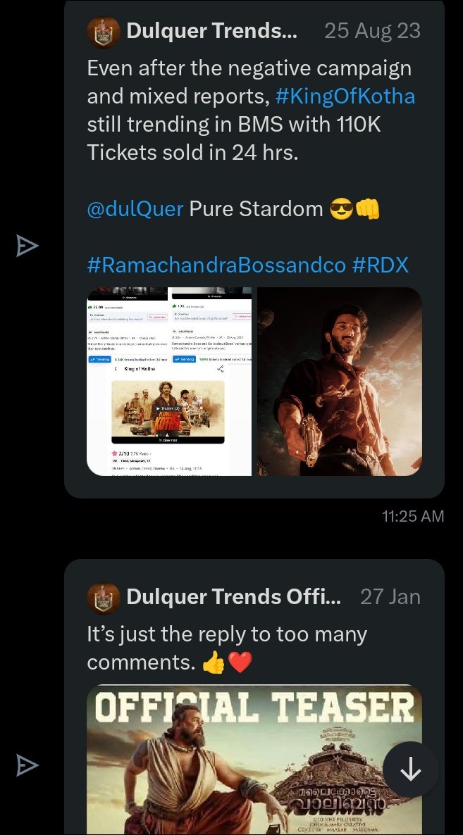 Aren't you the one who cried over Vaaliban and Empuraan time, that too with trend page &amp; now you want sympathy??You guys started the cheap comparisons bfore rls.

Have you ever seen a National Award campaign before a movie release?? 

Newton third law ✌️
#Kaantha #DulquerSalmaan
