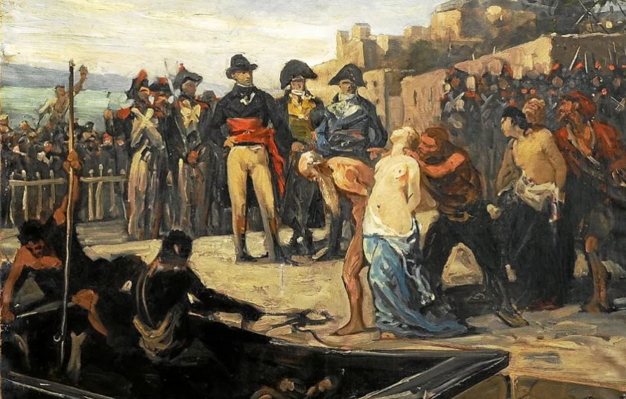 Le monstre Jean-Baptiste Carrier ordonne le début des noyades de Nantes le 16 novembre 1793. En l'espace de quelques mois, la Loire engloutira des milliers de catholiques. Même les enfants, les femmes et les vieillards ne seront pas épargnés.