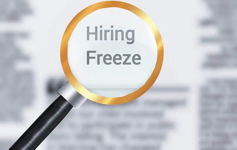 FedAdvisory's tweet photo. The federal hiring freeze is still in place, with no new civilian positions being filled — only a few exemptions allowed. 🚫🏛️ #FederalJobs #HiringFreeze #GovernmentHiring #OPM 📋

Read more here: https://t.co/x2Of6ck134 https://t.co/kft2jAFx3y