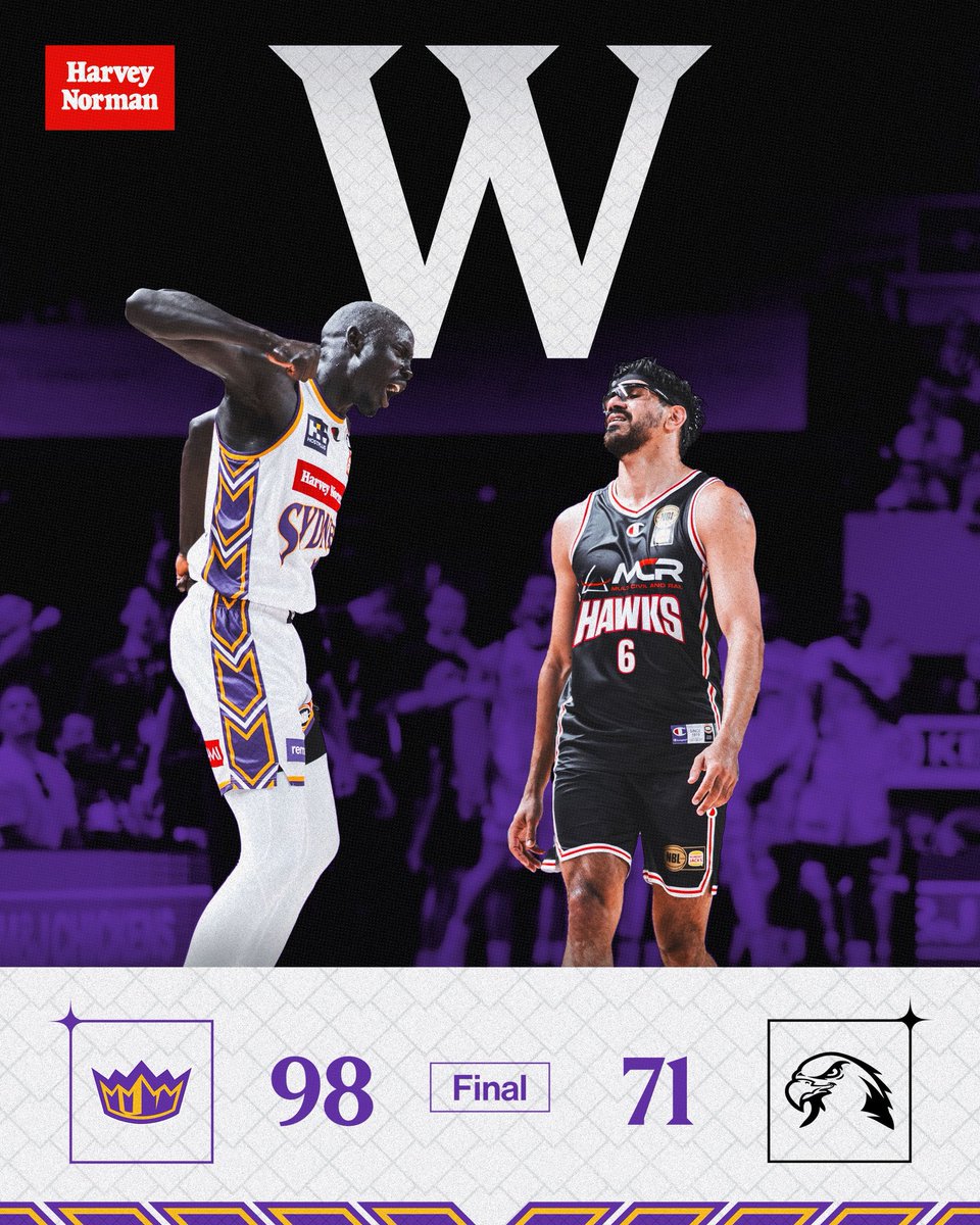 SydneyKings's tweet image. DOMINATED START TO FINISH 👑

#BuiltForSydney