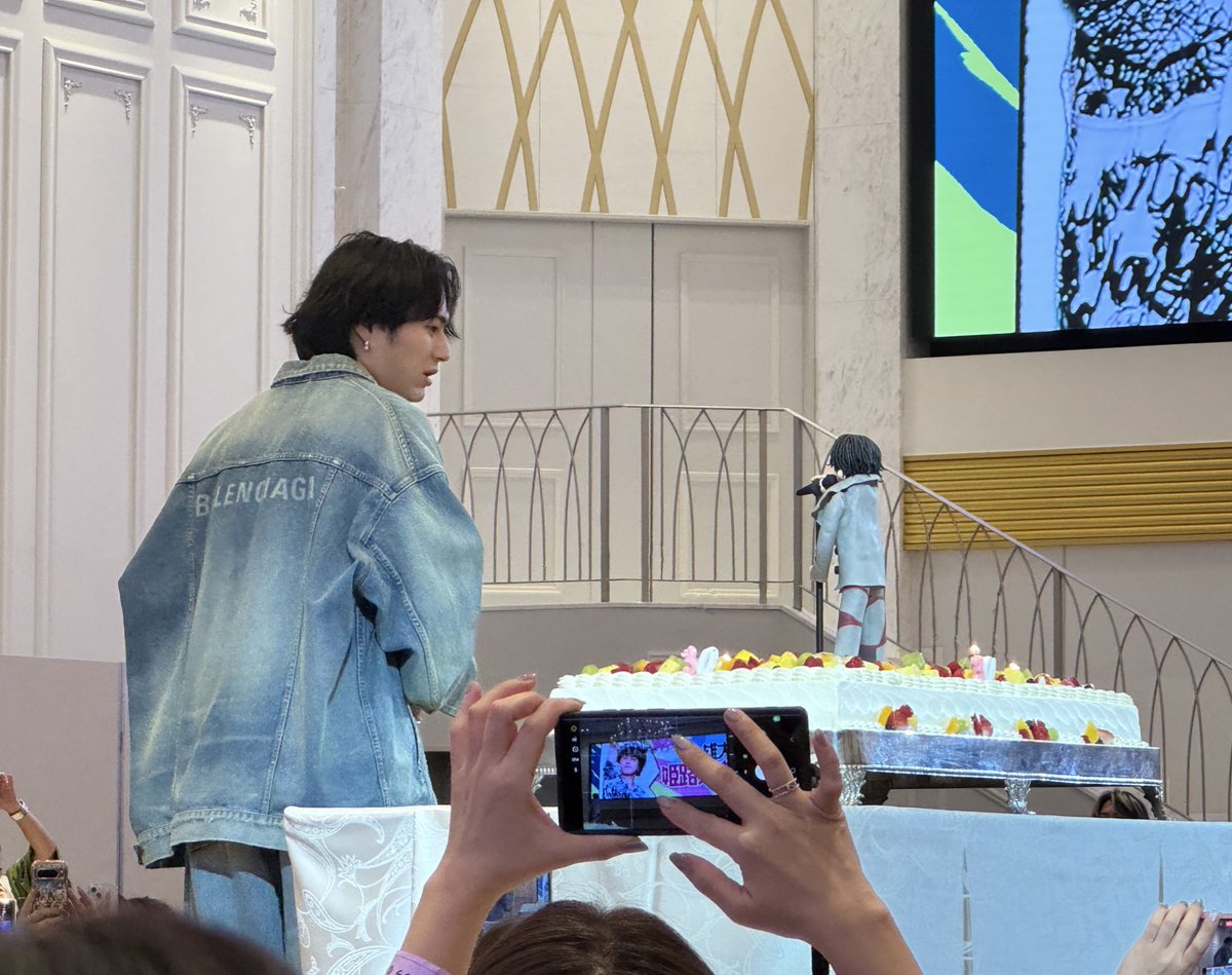 nb_chadango's tweet image. 雄大くんとミニミニ雄大くんとご対面🫶