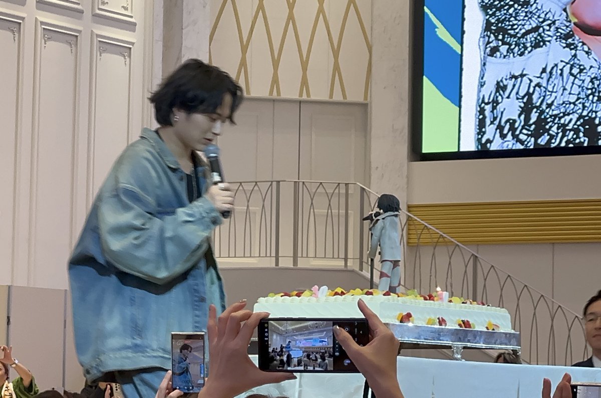 nb_chadango's tweet image. 雄大くんとミニミニ雄大くんとご対面🫶