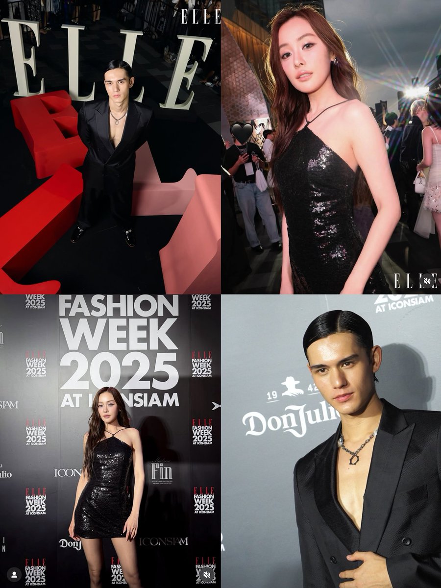 แฮปปี้สุดๆ เมนทั้งคู่ออกงานแฟชั่น สวย หล่อ สุดจึ้งกันทั้งคู่❤️‍🔥 ดีใจมากๆที่ได้เห็นพี่อุ้มและเทศน์ได้ร่วมงานกับ Thai Designer และ ELLE  นะคะ 🥰💕

#EFW2025 
#อุ้มอิษยา #Oomeisaya 
#เทศน์ไมรอน #TateMyron
